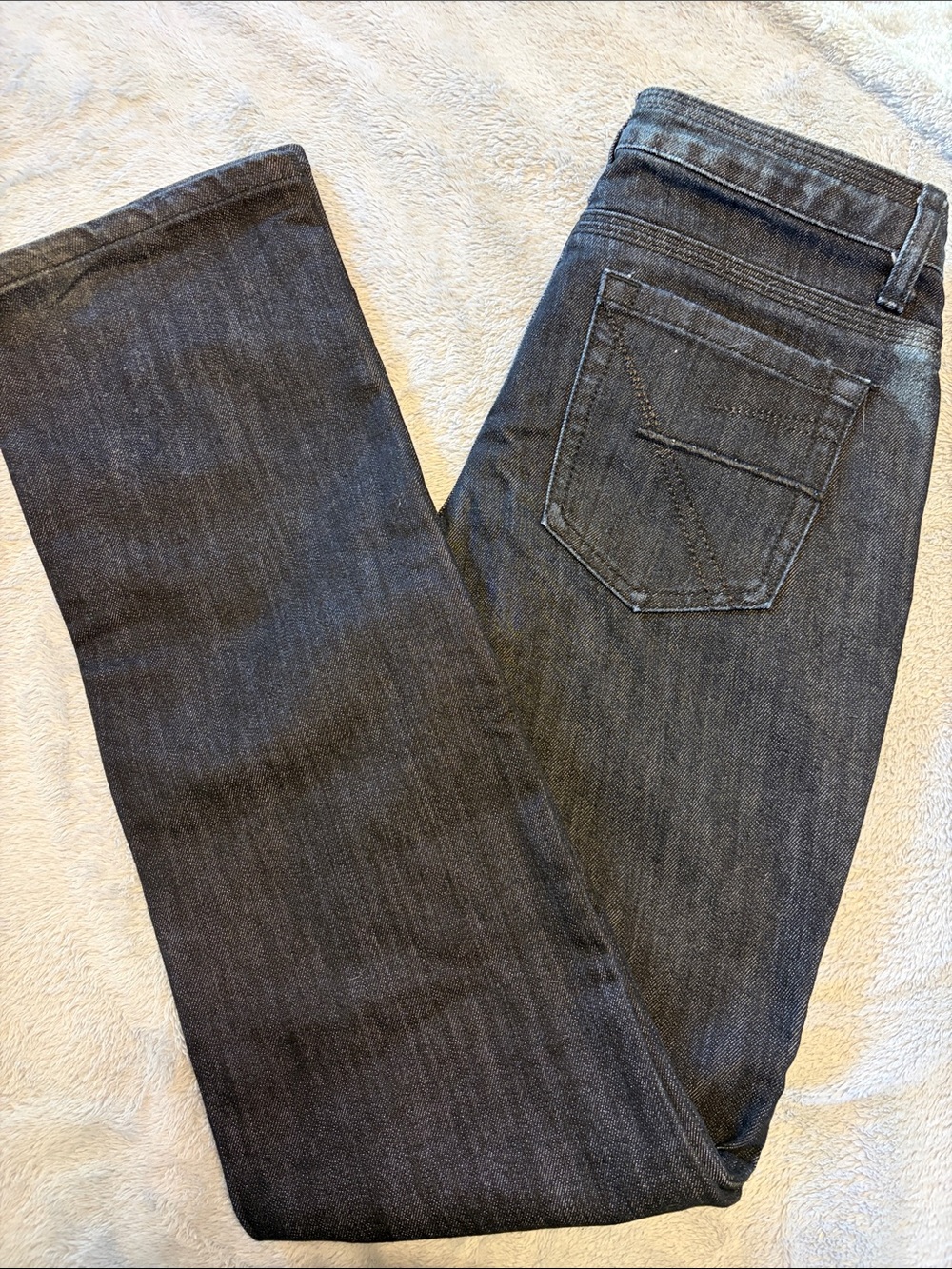 Gasoline Women's Bootcut Jeans in Charcoal